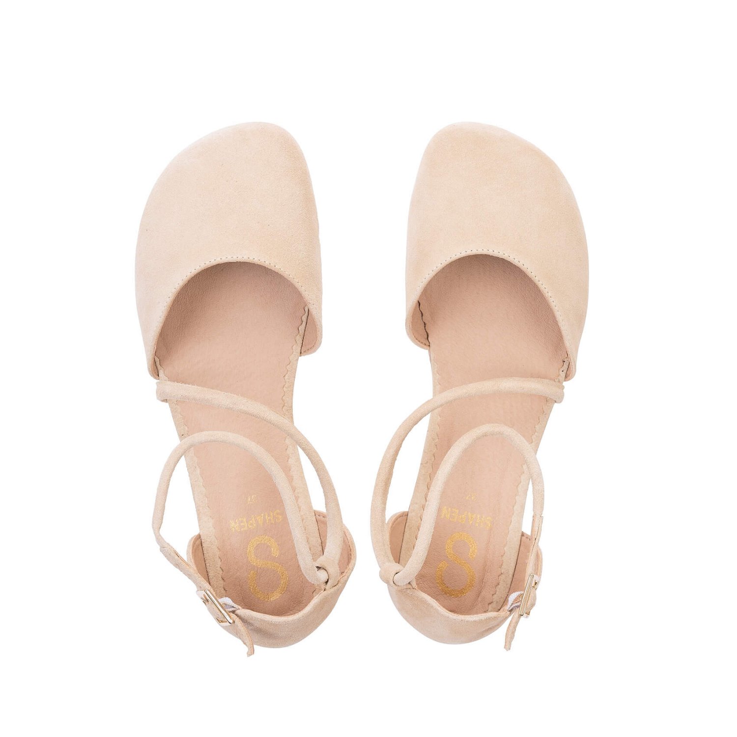 Barefoot sandále ORCHID Beige