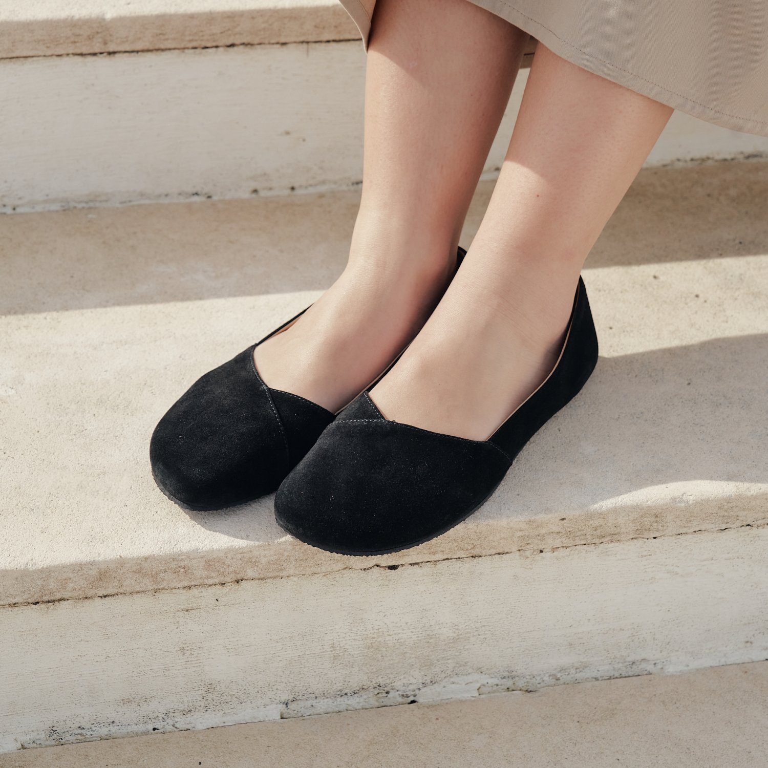 Barefoot baleríny PEONY 2.0 Black