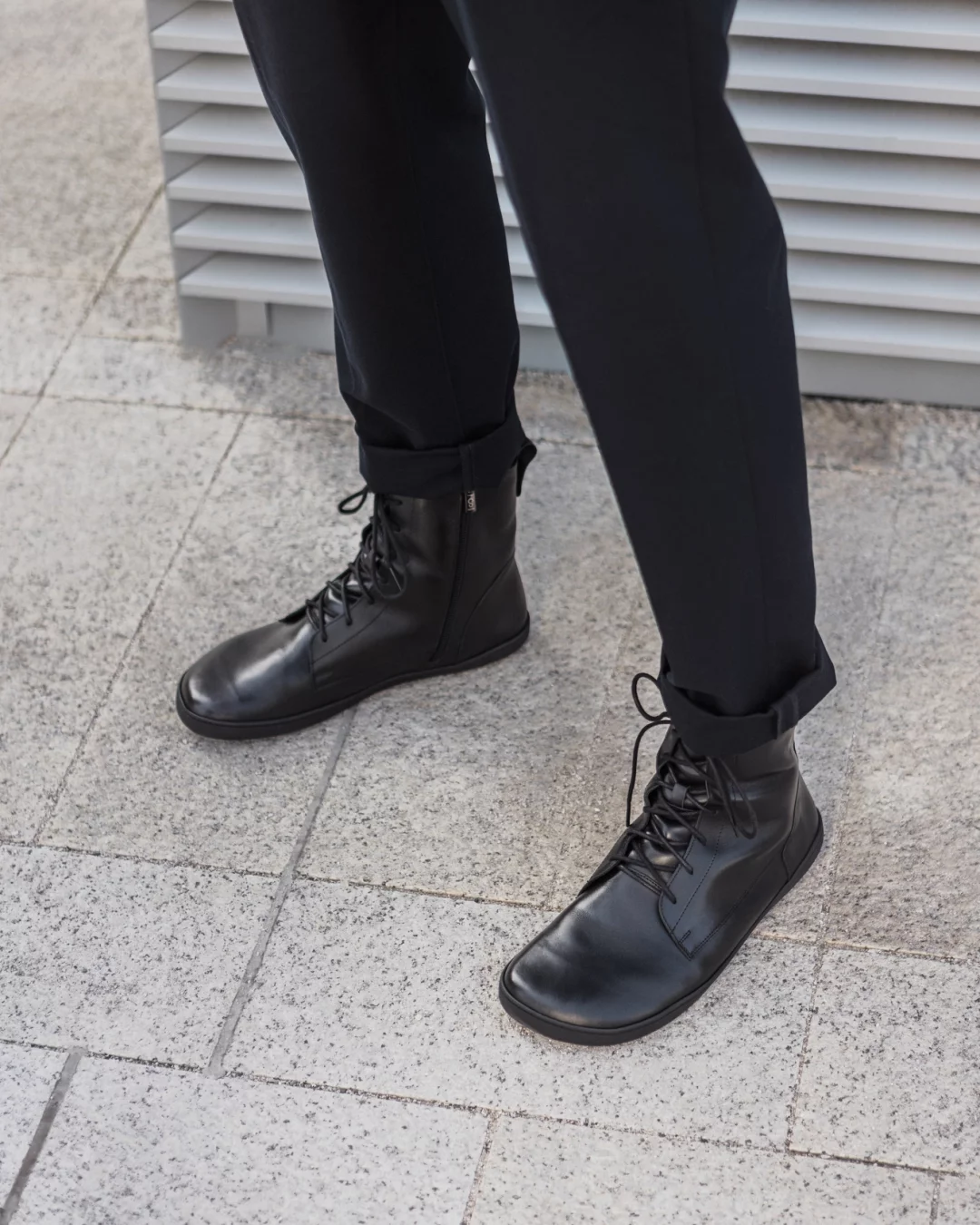 Barefoot topánky COZY Smooth Black OUTLET