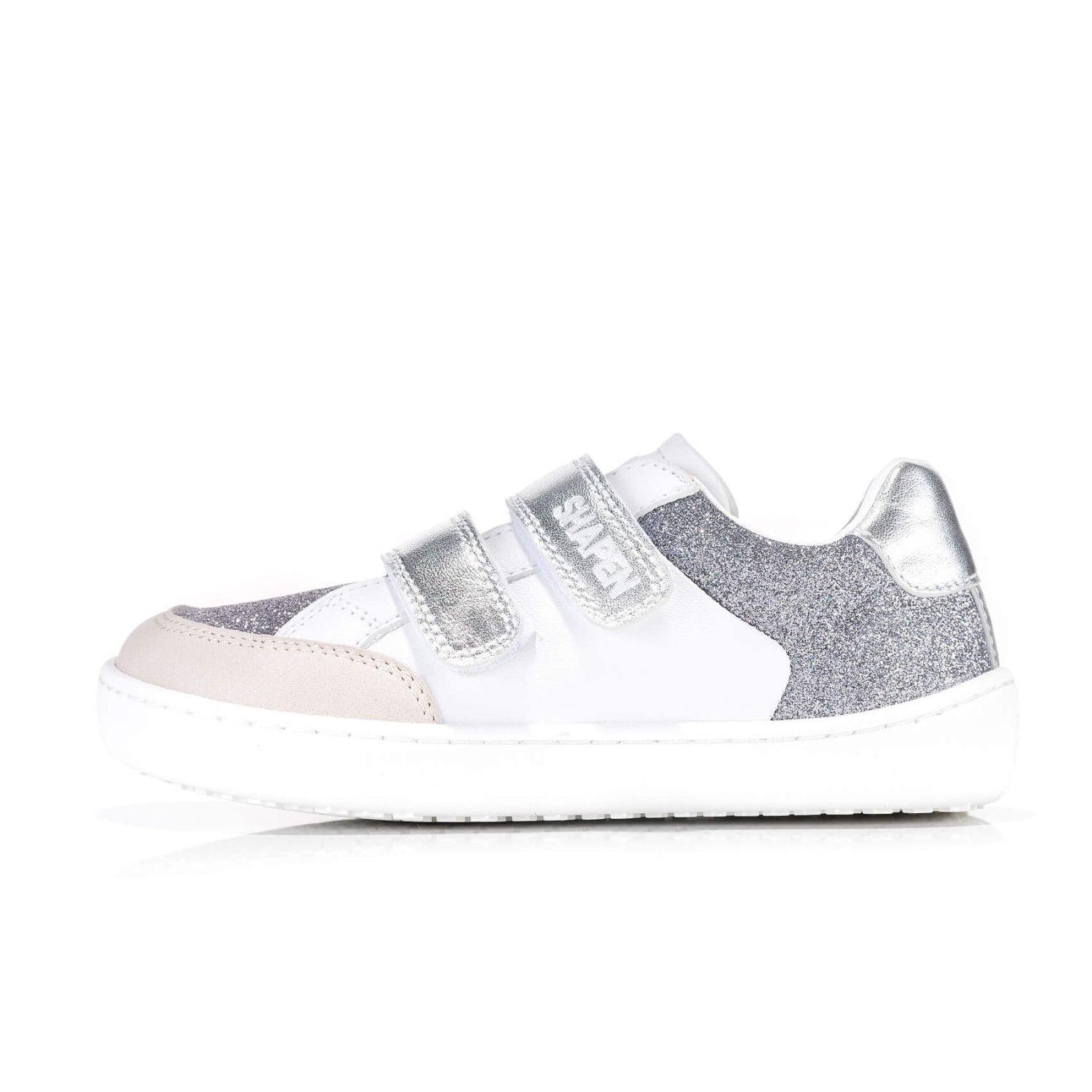 Detské barefoot tenisky CHARM Mini Silver
