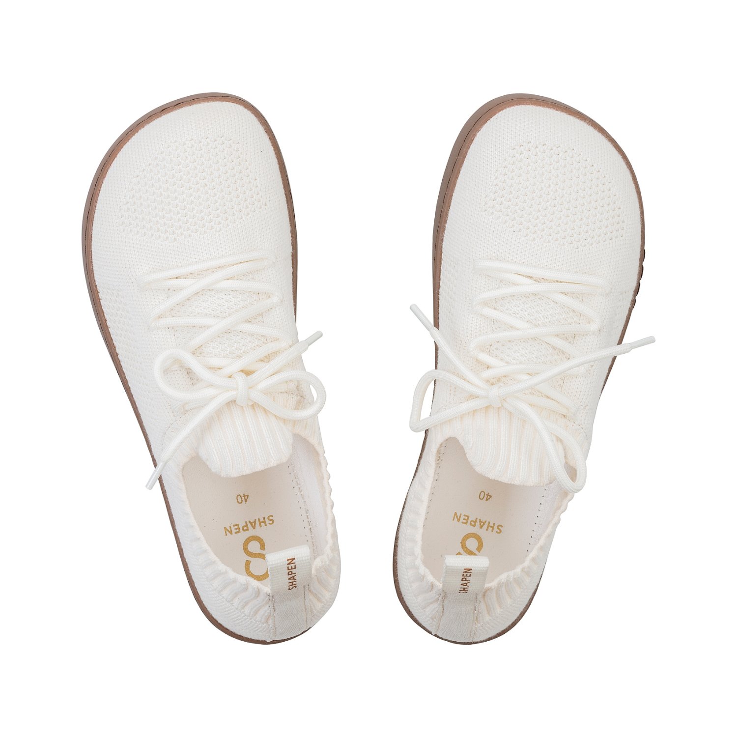 Barefoot tenisky WEAVIN White Vegan