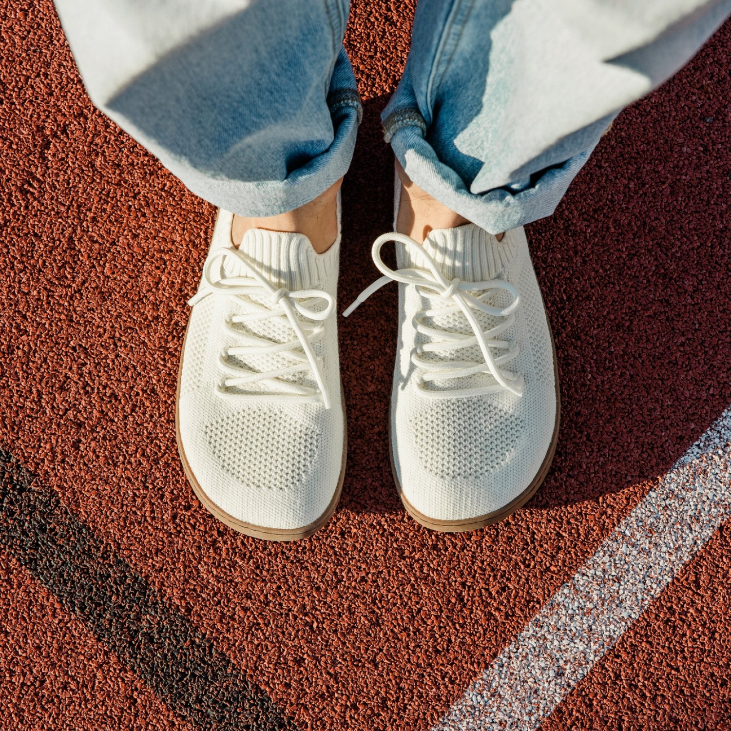 Barefoot tenisky WEAVIN White Vegan