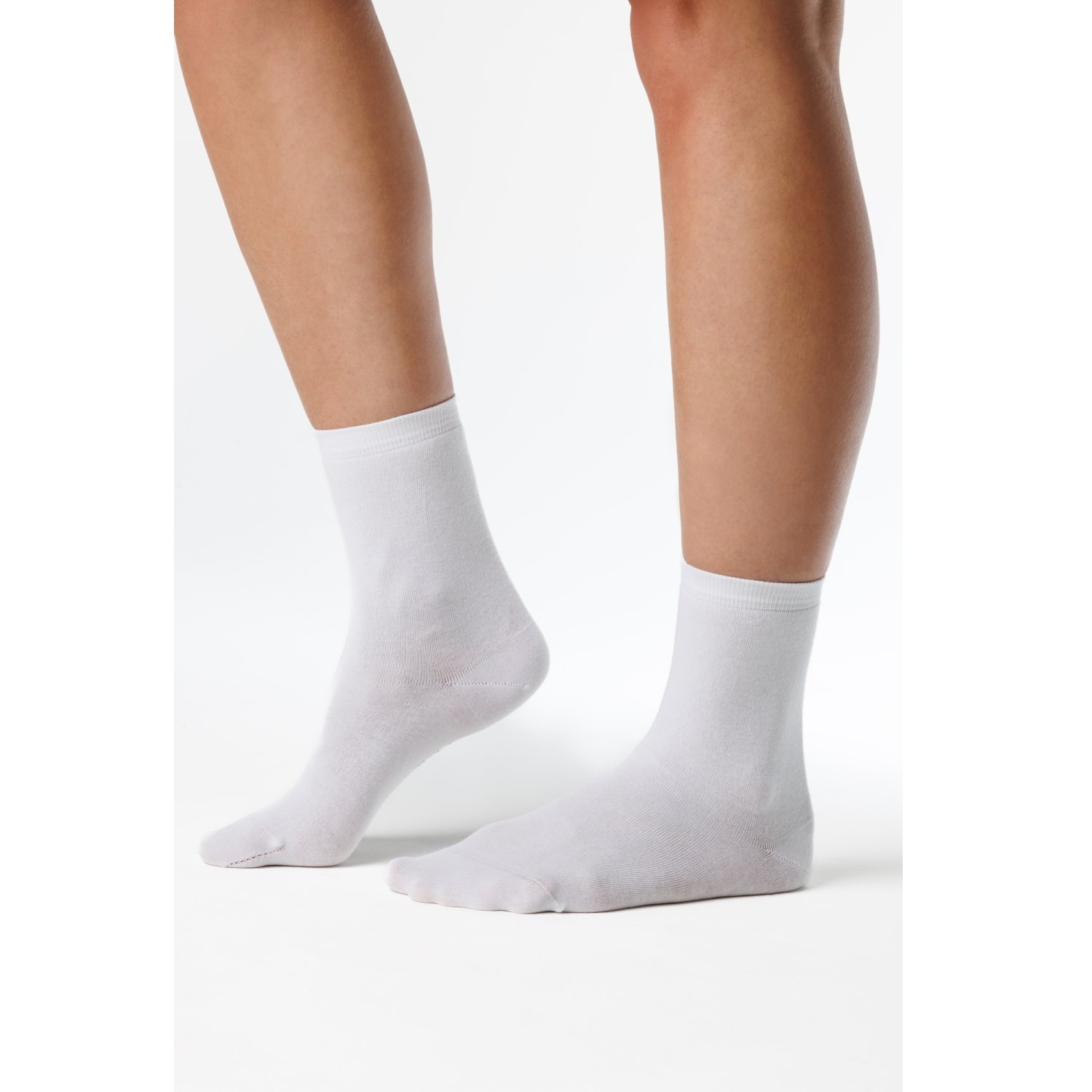 SMOOTH Klassische Barfuß-Socken White