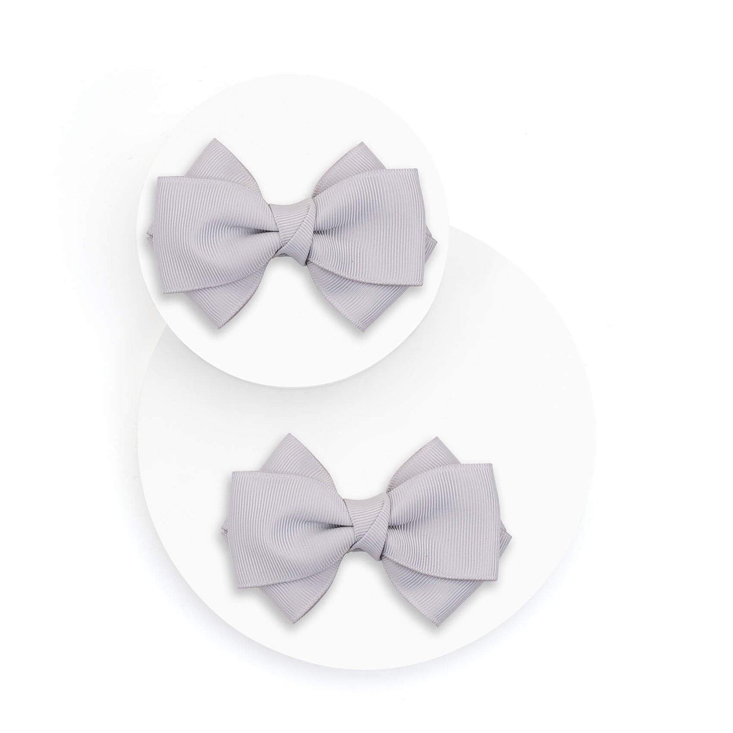 Schuhclips mit Schleife gray