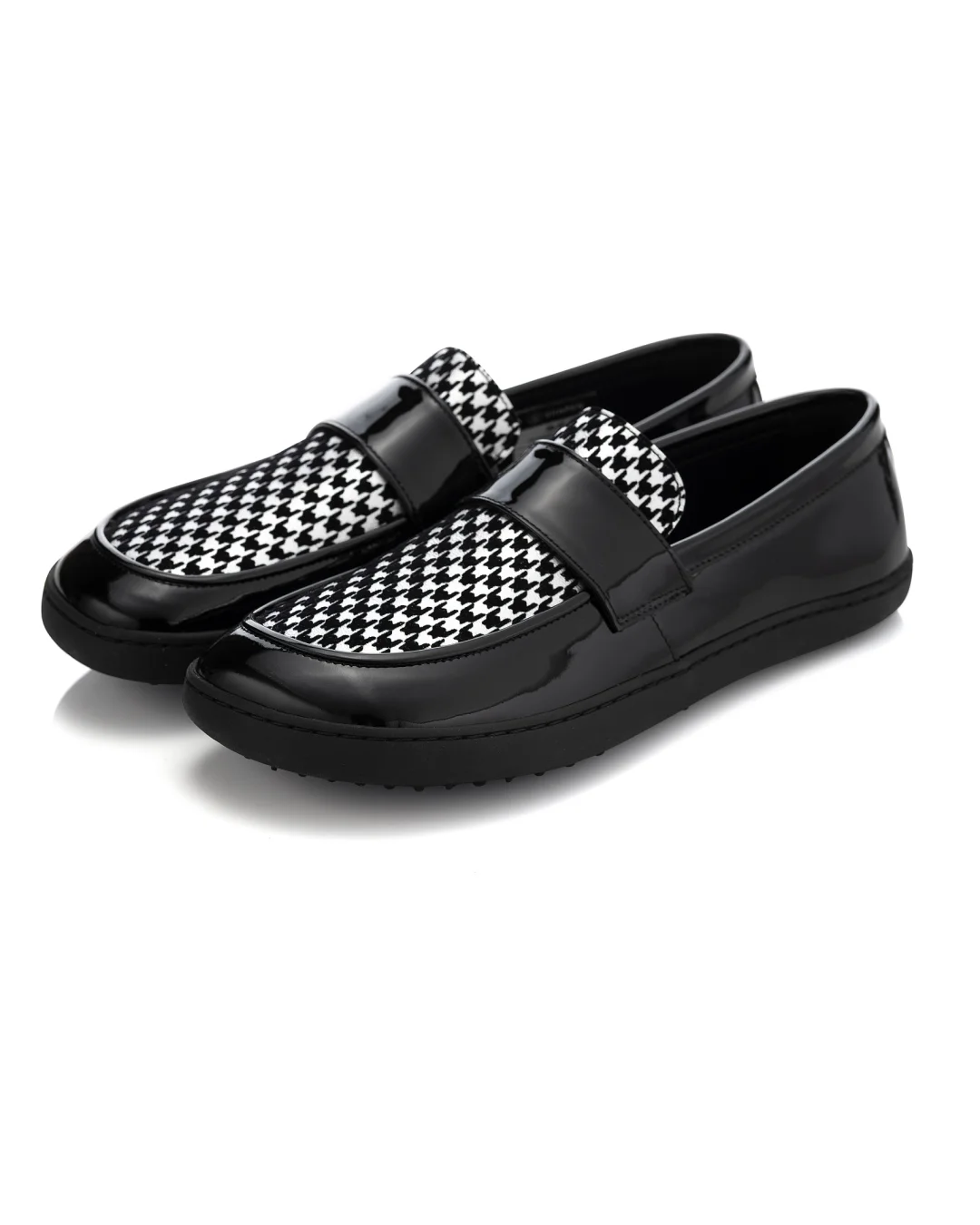 SHEEN barefoot loafers Black & Silver