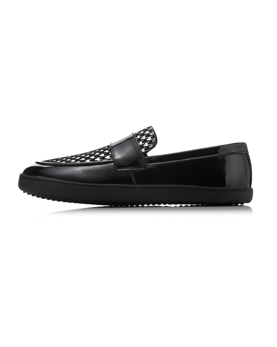 SHEEN barefoot loafers Black & Silver