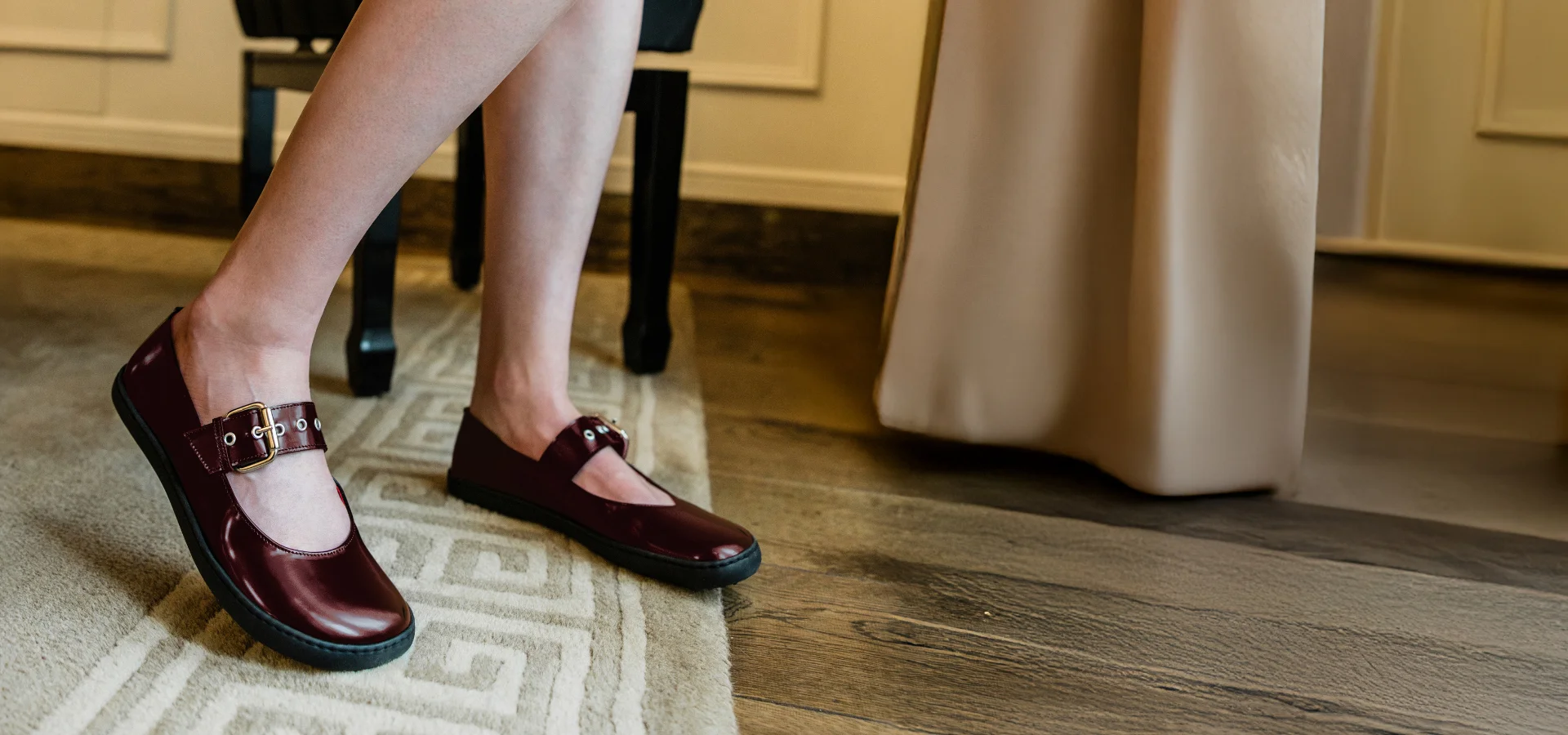 Mary Jane Coco HP Bordeaux